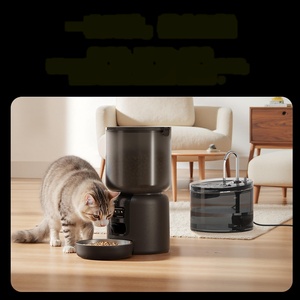 Nuevo Set de Comedero y Bebedero Inteligente para Mascotas, Dispensador Autolimpiable de 4L - Product Image 2