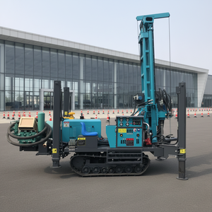 Macchina Perforatrice Cingolata Diesel da 260m per Pozzi d'Acqua, Specializzata per Roccia Dura, per Esplorazione Geologica Profonda - Product Image 1