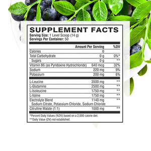 Personalización de fábrica Productos BCAA Apoya la reparación y el crecimiento de la recuperación muscular Polvo BCAA original con mezcla de electrolitos - Product Image 2