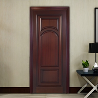Porte d'entrée en bois pour la maison, modèles de portes simples en bois pour villas