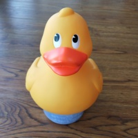 Cleanwell Canard Jaune Mignon Grande Capacité Piscine Flottant Distributeur Chlorinateur Télescopique