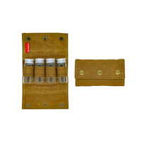 Organisateur d'épices en toile cirée pour le camping, ensemble de 4 bouteilles de 30 ml pour la cuisine en plein air, le bushcraft, la cuisine, le barbecue, les voyages, les pique-niques