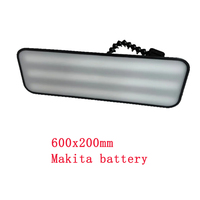 Lampe de débosselage sans fil 18 V avec 9 LED réglables pour réparation automobile, grande taille, sans batterie