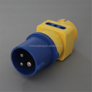 European to Italy <strong>3</strong> <strong>Pin</strong> <strong>16A</strong> Industrial Power Plugs and <strong>Socket</strong> Adaptor EU Outlet <strong>Adapter</strong> Converter - Product Image 2
