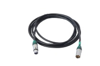 Câble d'alimentation led XLR mâle et femelle de haute qualité professionnel dmx 3 broches 5 broches