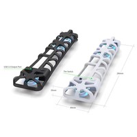 Ventilateur arrière de refroidisseur de contrôle de température de TP5-3538S avec la lumière de RVB pour le ventilateur de refroidissement de l'hôte mince PS5