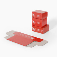 Boîte à munitions en carton personnalisée faite à la main avec lamination mate et gaufrage pour 9 mm 223 556 12 calibre