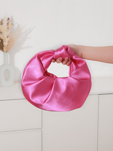Bolso de Mano Elegante y Moderno Bell 2025, Diseño Cuadrado, Satinado, para Fiestas y Eventos Casuales, para Mujer - Product Image 2