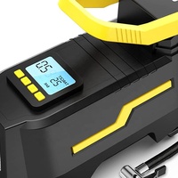 Compresseur d'air portable 12V pour usage domestique et automobile, gonfleur de pneus de voiture