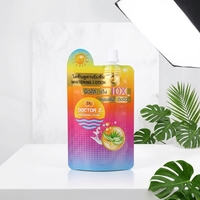 Pochette souple personnalisée de qualité alimentaire avec bec verseur anti-fuite pour divers emballages alimentaires liquides