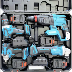 5-in-1 Brushless Multi-Function Carbon Steel Combination Set Cordless Electrical Tool Kits Lithium Battery Home Use Hard Case PL - Product Image 5