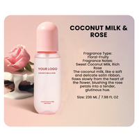 Brume pour cheveux et corps florale MULAN - Parfum longue durée Nourrit les cheveux et la peau pour les femmes