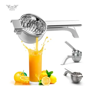 Premium el limon sıkacağı makinesi paslanmaz çelik 304 ağır sıkacağı portakal narenciye sıkacağı sıkacağı ve kireç sıkacağı