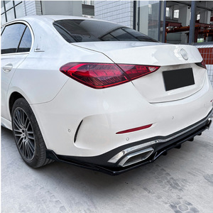 Aileron arrière Amp-Z pour Mercedes-Benz Classe C W206 C260 C43 2022+ style AMG Line Tuning, finition mate, texture fibre de carbone - Product Image 1