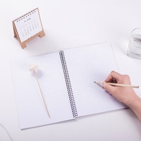 Professionnel personnalisé À Couverture Rigide Croquis En Spirale En Gros Carton Couverture Souple En Papier Journal En Spirale Pas Cher Blanc Dessin Livre