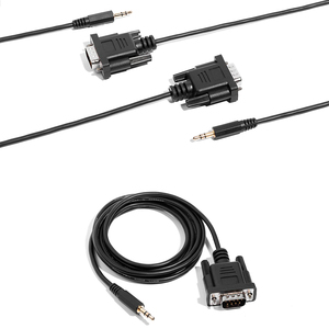 สายเคเบิลแบบมีชีลด์ OEM/ODM D-sub DB9 ต่อ 3.5 มม. สเตอริโอ 3 ขั้ว RS232 สำหรับลำโพง อินเตอร์คอม  รับผลิตตามแบบที่กำหนด - Product Image 3