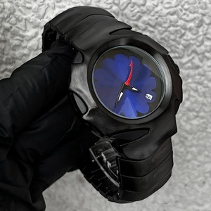 Nuovo Orologio da <span class=keywords><strong>Uomo</strong></span> al Quarzo Satinato dal Design Fantastico Y2K, a Forma di Lama Speciale, Creativo e di Personalità Retrò - Product Image 3