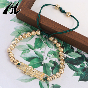 Handmade Thời Trang Của Phụ Nữ Tricolor Mân Côi Sợi Dây Thừng Hạt Có Thể Điều Chỉnh Vòng Đeo Tay Với Biểu Tượng Tùy Chỉnh Pouch Đóng Gói Phổ Biến Đồ Trang Sức Quyến Rũ - Product Image 6