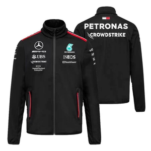 Chaqueta Bomber de Forro Polar con Cremallera y Manga Larga para Hombre, Estilo Racing F1, Nueva Colección Transfronteriza 2025, <span class=keywords><strong>Ropa</strong></span> de Calle Cálida para Invierno - Product Image 5