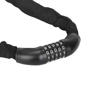 Candado de Cadena con Combinación de 5 Dígitos, Portátil, Antirrobo, para Bicicleta, Scooter Eléctrico y Motocicleta - Product Image 4