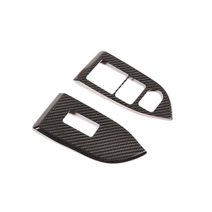 Per Toyota 86/Subaru BRZ 2012-2021 in vera fibra di carbonio accessori per interni in vetro alzate il pulsante cornice decorativa - Product Image 5
