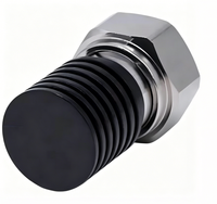 4.3-10-JR-6-5W-1 5W 50Ohm Charge coaxiale analogique RF, Charge mâle à faible VSWR, Utilisée pour les tests RF, Terminaux RF haute performance
