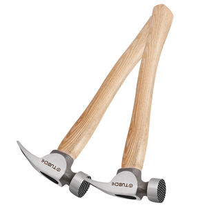 مقبض خشبي غير قابل للانزلاق 16 أونصة من TUOCHI ، مطرقة مقاومة للصدمات ، مقبض خشبي - Product Image 1