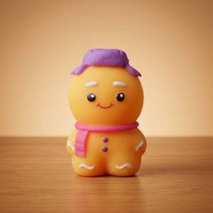 Nuevo 2026 Schylling NeeDoh Hombre de Jengibre de Peluche, Juguete Sensorial Blandito Antiestrés para Niños y Adultos, Coleccionable - Product Image 2