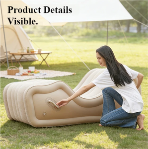 <span class=keywords><strong>Canapé</strong></span> gonflable automatique, <span class=keywords><strong>canapé</strong></span> gonflable individuel populaire pour l'extérieur, chaise inclinable pour personne paresseuse - Product Image 3