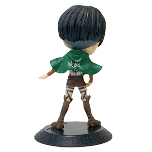 14cm all'ingrosso Q versione simpatico personaggio dei cartoni animati Eren Levi Ackerman attacco alla figura in Pvc di titano Anime - Product Image 6