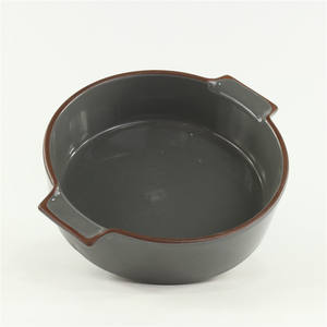 Moules à rôtir <span class=keywords><strong>en</strong></span> céramique, <span class=keywords><strong>en</strong></span> argile, glaçure de couleur, ustensiles de cuisson, <span class=keywords><strong>plat</strong></span> de cuisson, vente <span class=keywords><strong>en</strong></span> gros - Product Image 3