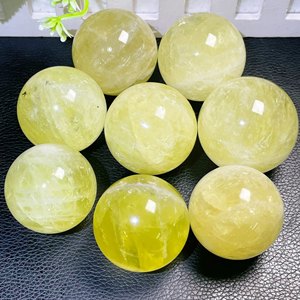 Venta al por Mayor de Bolas de Cuarzo Rosa Pulido Natural de Alta Calidad, Esfera de Citrino, Cristal de Fluorita Reiki, Colección de Gemas, Regalos - Product Image 5