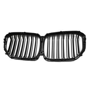 Nouvelle <span class=keywords><strong>calandre</strong></span> noire brillante de haute qualité pour <span class=keywords><strong>BMW</strong></span> G05 <span class=keywords><strong>X5</strong></span> ABS <span class=keywords><strong>calandre</strong></span> à Double lamelles <span class=keywords><strong>calandre</strong></span> à rein avant 2019 2020 - Product Image 2