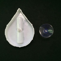 Minuteur de douche 5 minutes, sablier à eau au design Art Déco 10x7.5x3cm pour le Nouvel An Chinois et Noël