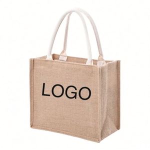 Sacs de courses en jute personnalisés pas chers |   Cadeaux promotionnels à bas prix pour les expositions |   Prix d'usine pour les commandes en gros - Product Image 1