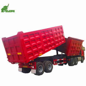 Semi-remorque benne basculante arrière 3 essieux 40 tonnes à bascule hydraulique pour usage <span class=keywords><strong>de</strong></span> construction à bas <span class=keywords><strong>prix</strong></span> - Product Image 6