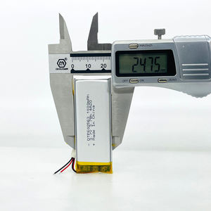 Batería de Iones de Litio 602563 de 1000mAh y 3.7V, Gran Capacidad, Venta Directa de Fábrica, OEM, Polímero Original de Fábrica - Product Image 3