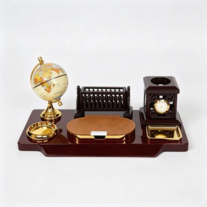 IStapromo Gifts Porte-stylo tendance avec horloge, porte-stylo en métal avec cristal, coupe-trophée personnalisée - Product Image 5