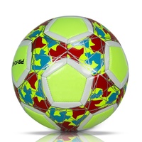 Ballon de football réfléchissant EU Luminous taille 5, lumineux