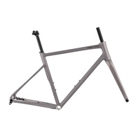 Fourche avant de vélo en alliage d'aluminium C6 avec soudure plate, verrouillage intégré, frein à disque, axe traversant, personnalisable, marque OEM