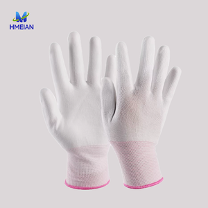 Guantes de Protección Laboral con Recubrimiento en la Palma, Antideslizantes, <span class=keywords><strong>ESD</strong></span>, Ajuste Perfecto, Venta al por Mayor, Guantes con Recubrimiento de <span class=keywords><strong>PU</strong></span>, Guantes <span class=keywords><strong>ESD</strong></span> - Product Image 5