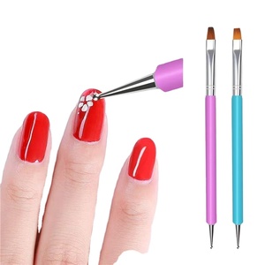 تخصيص ديي مجموعة فرشاة ماكياج شعيرات شعر الماعز مقبض بلاستيكي شكل الزاوي نمط أحمر الخدود اختيار استخدام الجسم الألوان إضافة - Product Image 5