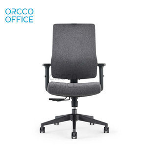 Sièges de bureau modernes rembourrés à dossier central pivotante haute réglable confortable réunion conférence personnel <span class=keywords><strong>chaise</strong></span> de bureau de travail - Product Image 2