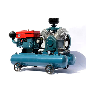 เครื่องอัดอากาศแบบพกพาสำหรับอุตสาหกรรม รุ่น W3.5-5 ดีเซล ลูกสูบ CO2 PLC ระบายความร้อนด้วยน้ำ 18.6 กิโลวัตต์ - Product Image 1