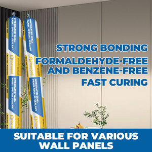Scellant structurel en silicone haute résistance pour la décoration intérieure, l'installation de panneaux muraux, l'intégration de placages de bois dans les murs - Product Image 2