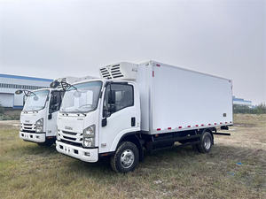 Japan Brand for 4x2 Drive 8 Tons Thermo King Refrigeration Unit Cummins Euro 5 Diesel Van New Freezer <b>Truck</b> for Sale - Product Image 3