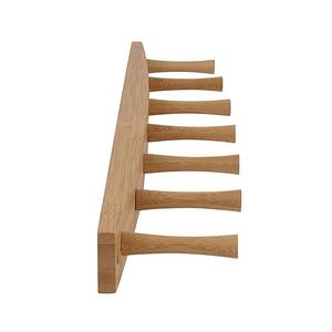 Crochets muraux en bois naturel, crochets rustiques en bois robustes pour accrocher les serviettes et les manteaux - Product Image 6