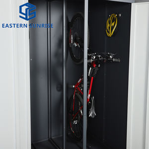 Armoire de rangement verticale pour vélos avec portes verrouillables en gros - Product Image 4