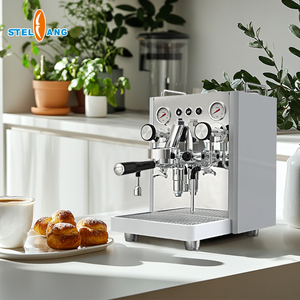 Machine à café semi-automatique commerciale 3 en 1, cappuccino, latte, expresso - Product Image 1