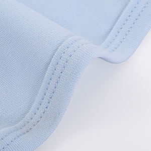 Baju Bayi Baru Lahir Grosir Polos Katun Jumpsuit Kustom Setelan Pakaian Bayi Baru Lahir 0-3 Bulan untuk Anak Laki-laki Perempuan - Product Image 4